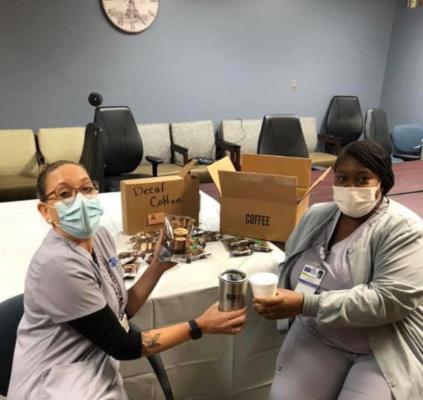 Supporting Frontline Heroes: Sending 22nd Street Coffee to TGH Labs