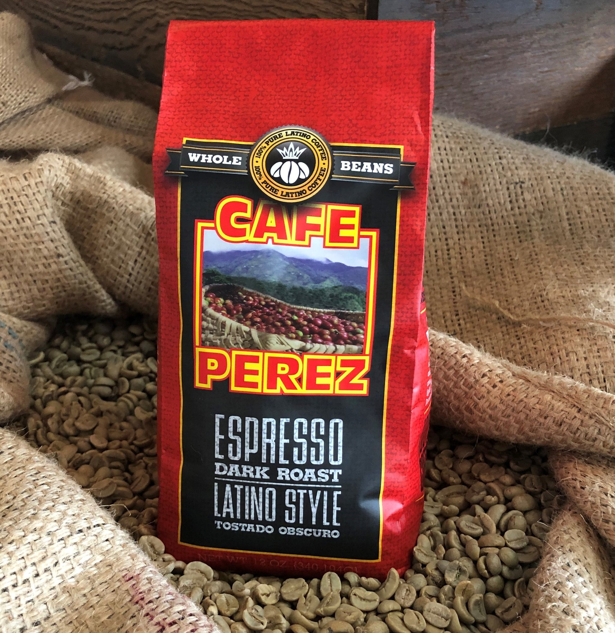 22nd St Cafe Perez Espresso (4 Pack) 2 lb. Whole Bean