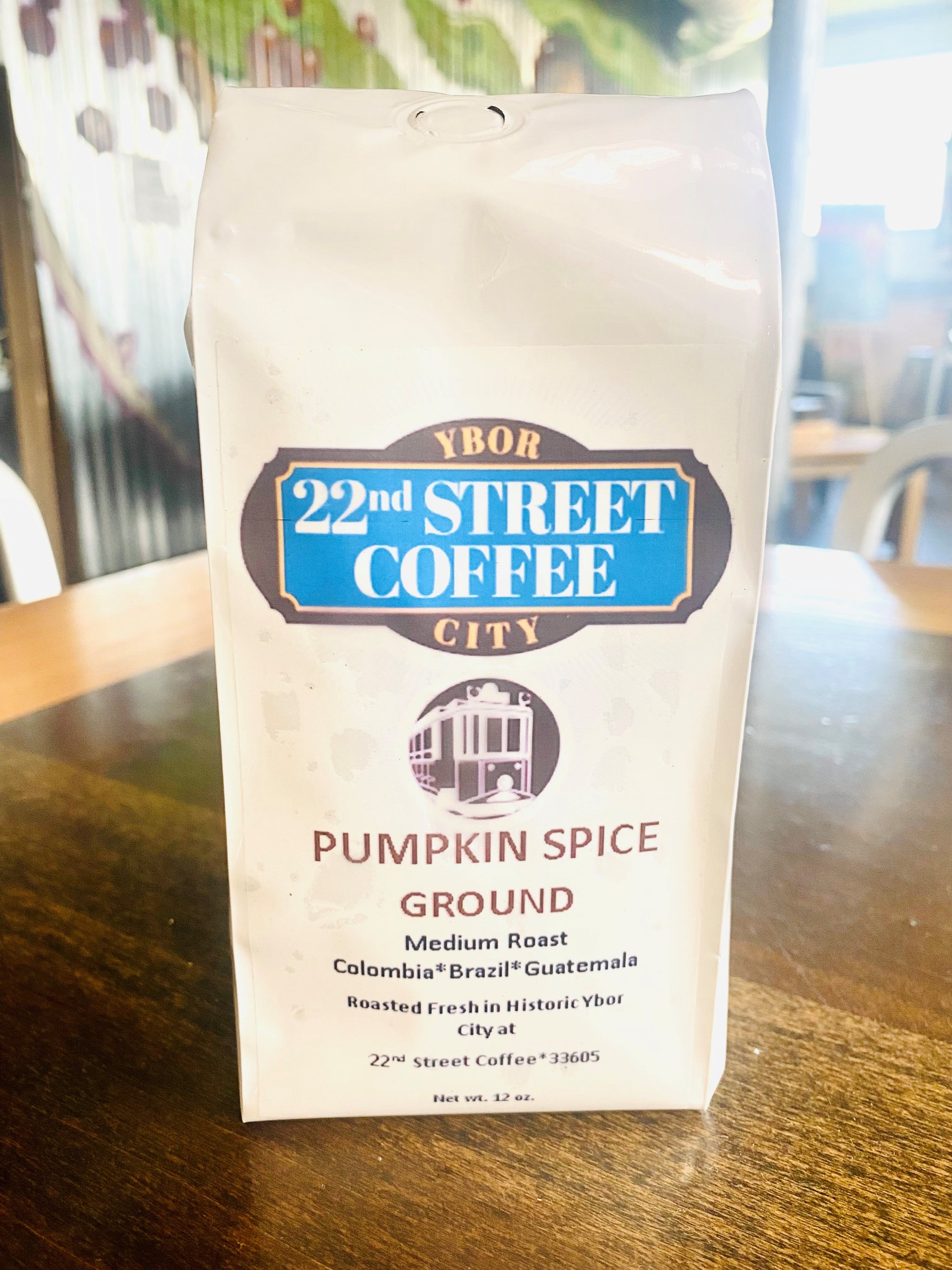 22nd Street Pumpkin Spice Coffee, 12 oz. Whole Bean